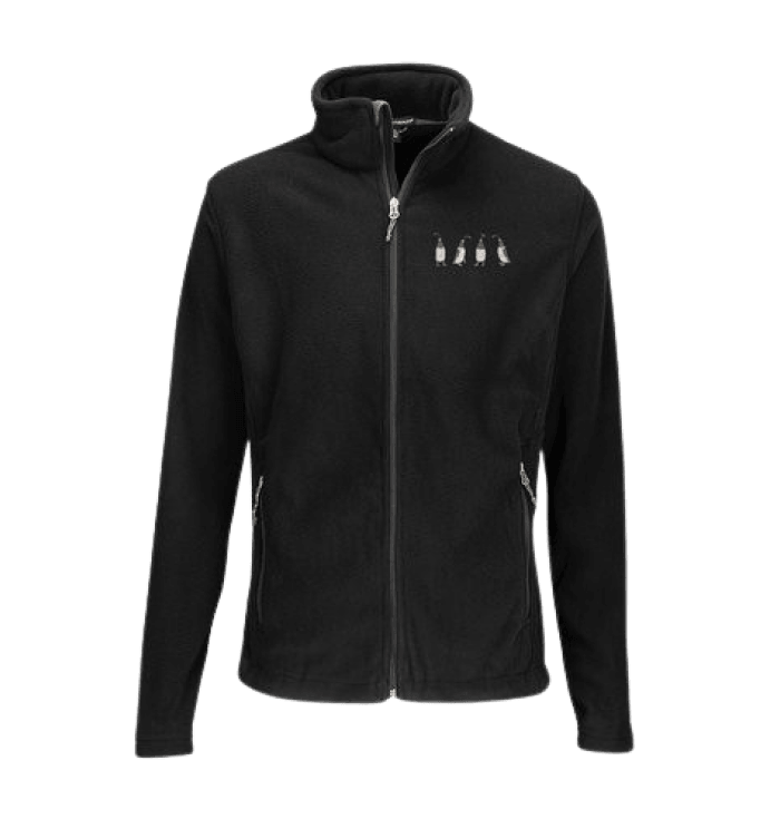 Dancing Ducks Fleece Jacket for Cozy Comfort and Style - Even Keel LLC