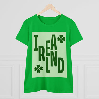 Irish Shamrock Women's T-Shirt for St. Patrick's Day.