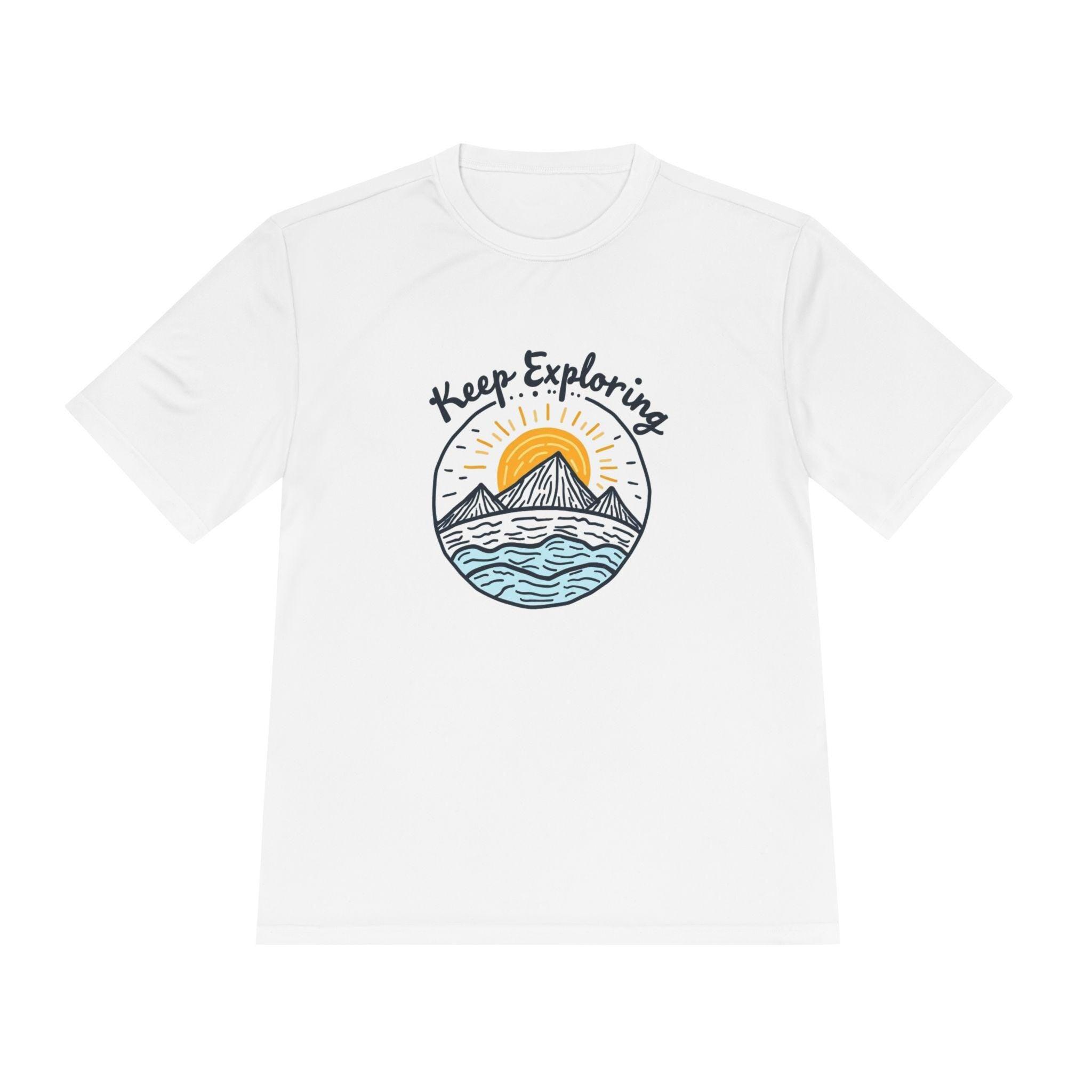 Keep Exploring T Shirt Quick Dry Unisex Adventure Tee - Even Keel LLC