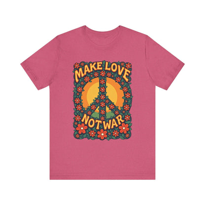 Peace Sign T-Shirt for Love and Unity in Any Size - Even Keel LLC