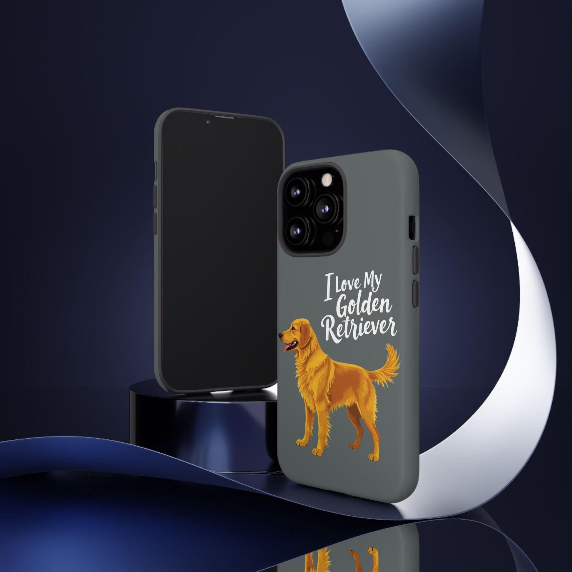 Phone Case I Love My Golden Retriever For Dog Lovers Style - Even Keel LLC