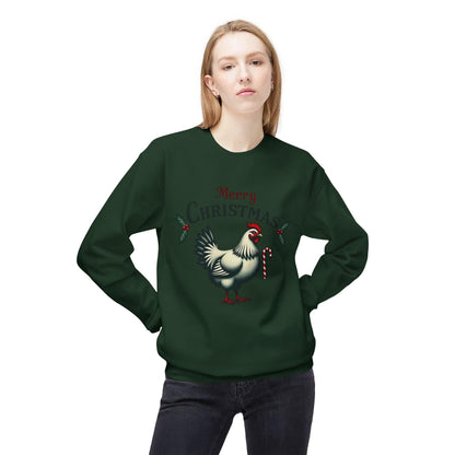 Mistoe Chicken Fleece Crewneck Sweatshirt for Cozy Comfort - Even Keel LLC