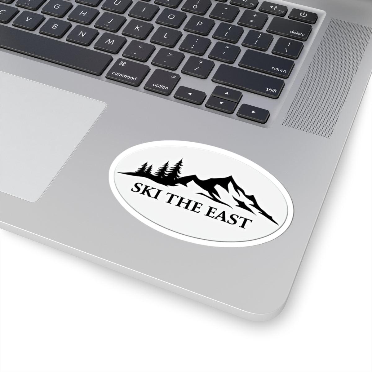 Ski The East Bumper Sticker for Car and Home Decor - Even Keel LLC