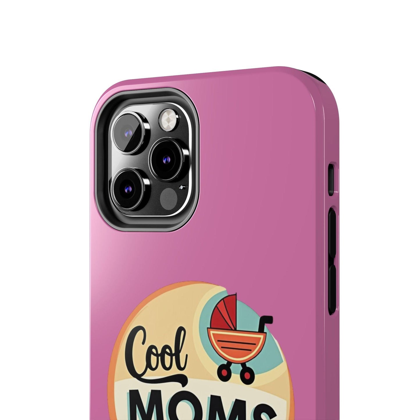 Retro Cool Moms Social Club Tough Phone Cases for Phones - Even Keel LLC