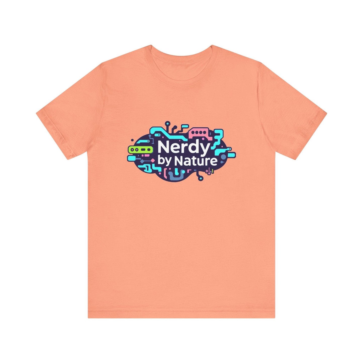 Nerdy by Nature Unisex Tee - Fun Geeky Graphic T-Shirt for Casual Wear - Even Keel LLC