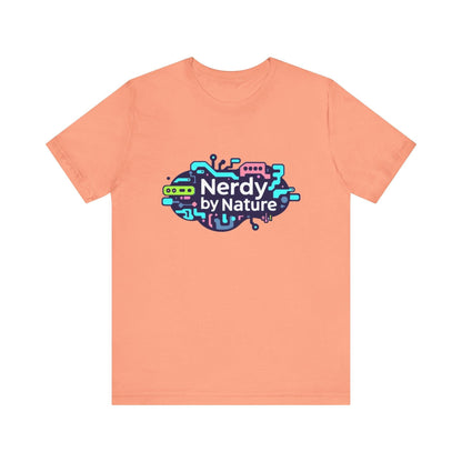 Nerdy by Nature Unisex Tee - Fun Geeky Graphic T-Shirt for Casual Wear - Even Keel LLC