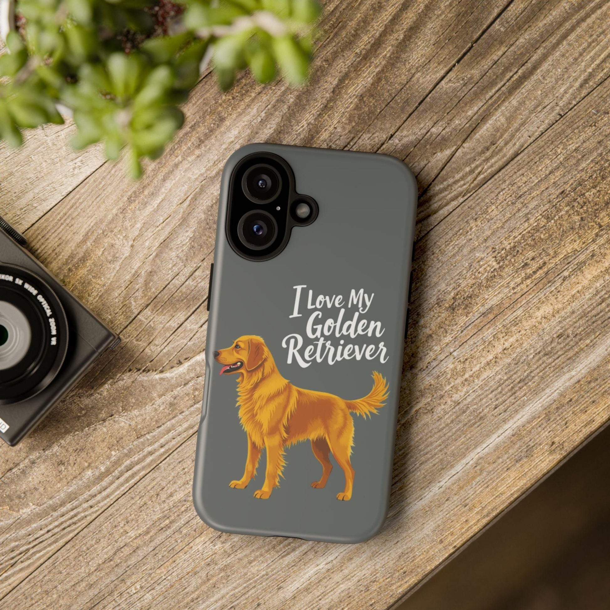 Phone Case I Love My Golden Retriever For Dog Lovers Style - Even Keel LLC