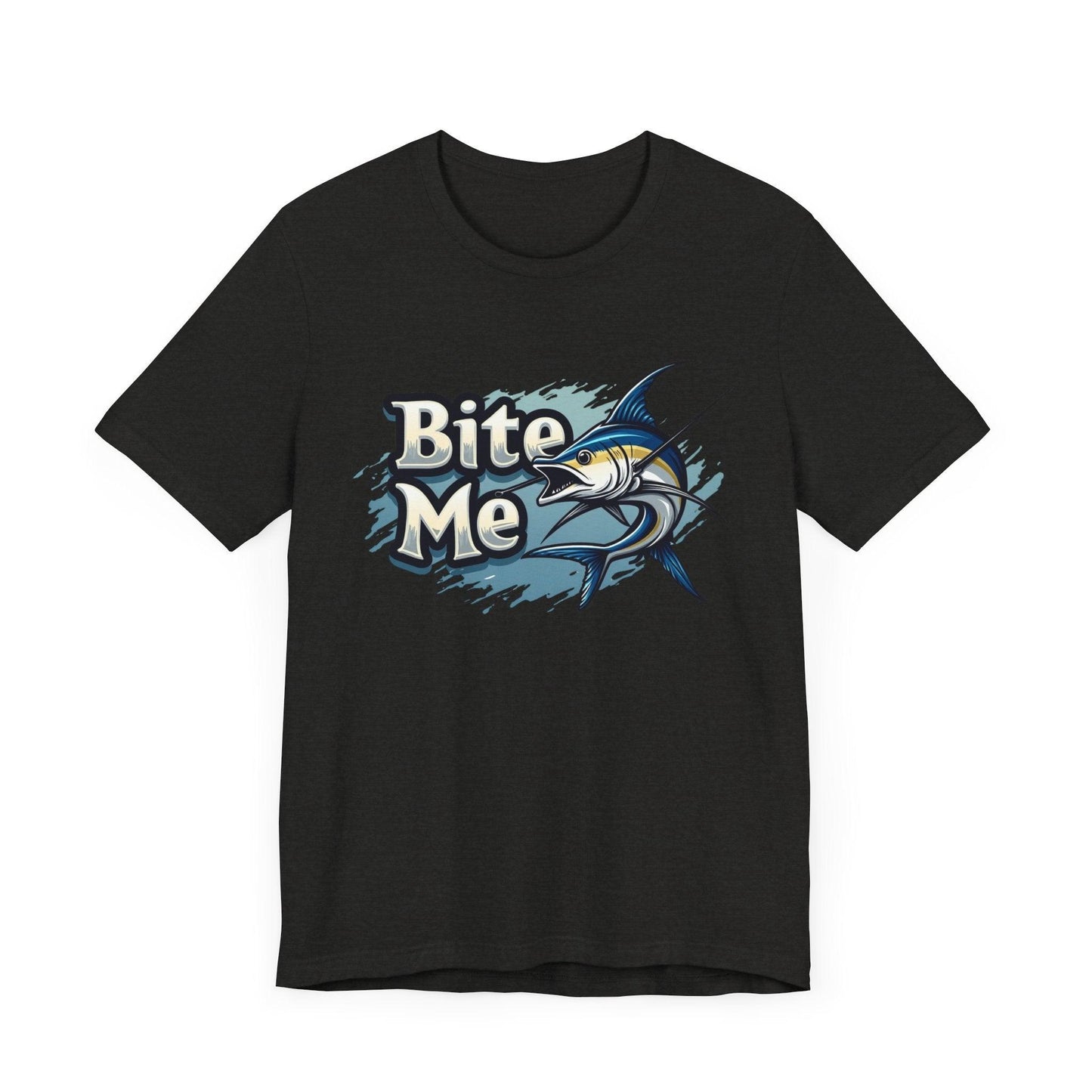 Swordfish Unisex Tee - Bite Me Design For Casual Style - Even Keel LLC