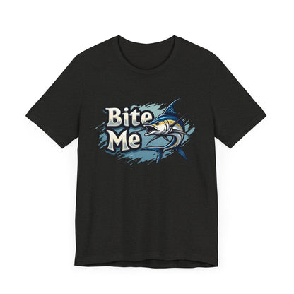 Swordfish Unisex Tee - Bite Me Design For Casual Style - Even Keel LLC