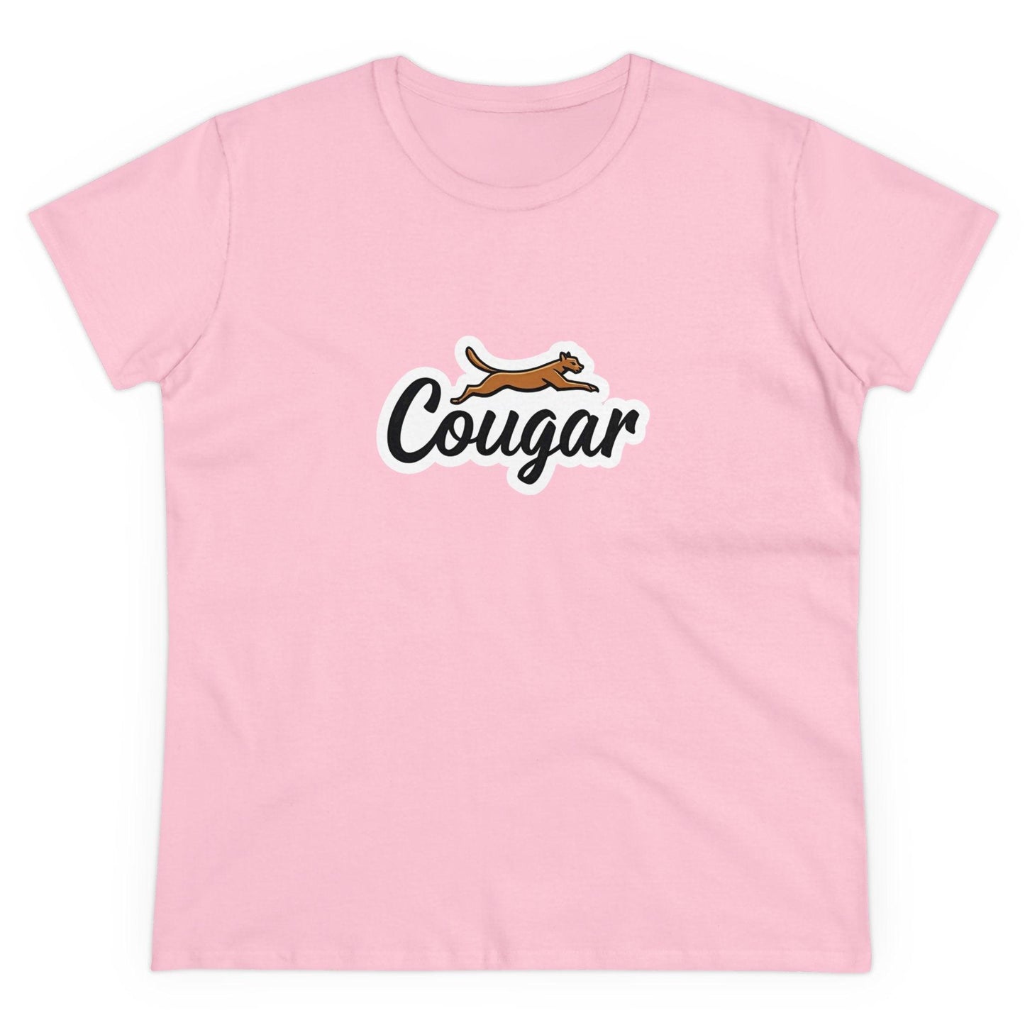 You're A Cougar Women's Midweight Cotton Tee Shirt - Even Keel LLC