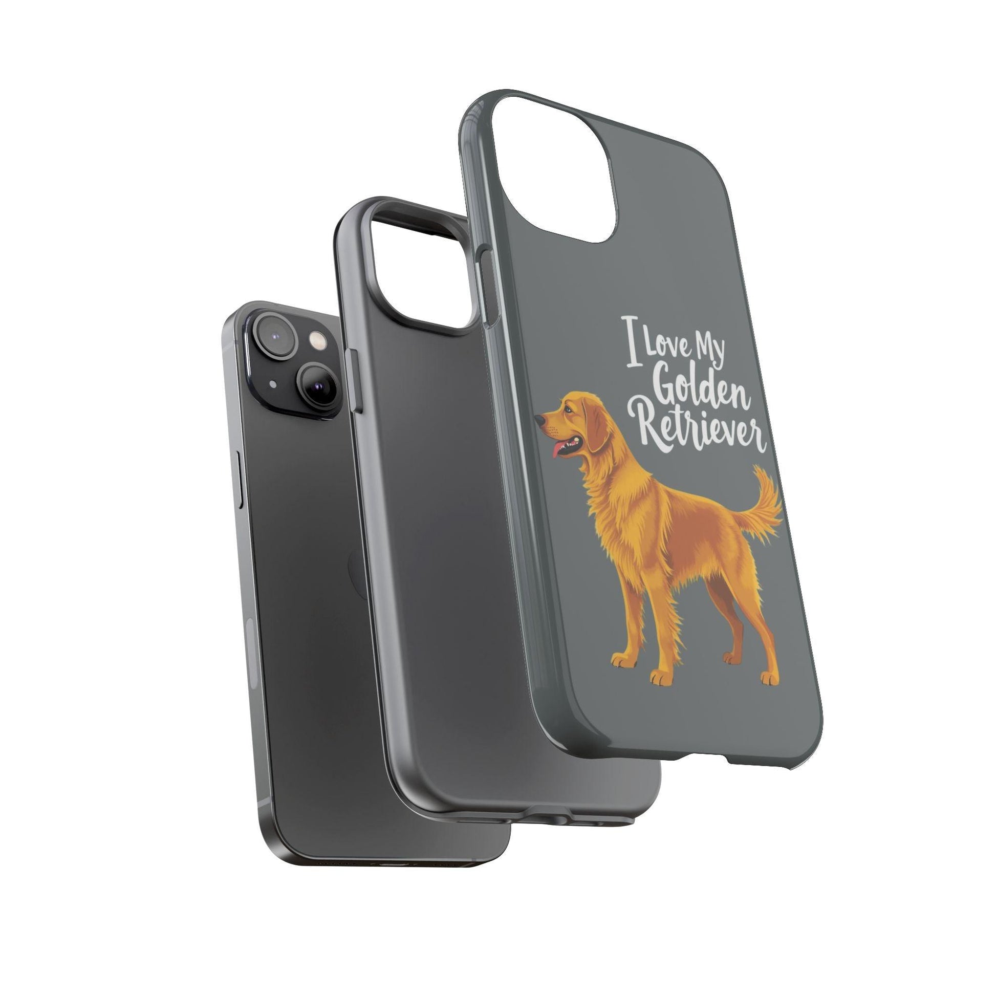 Phone Case I Love My Golden Retriever For Dog Lovers Style - Even Keel LLC