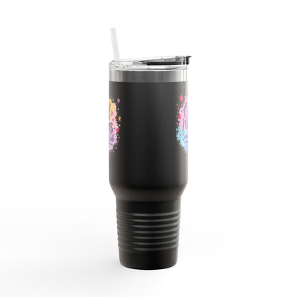 40oz Insulated Travel Mug - Cool Moms Social Club Design - Even Keel LLC