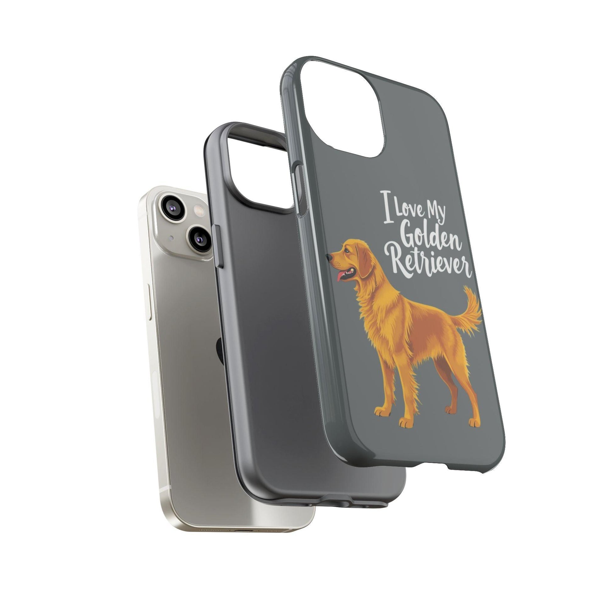 Phone Case I Love My Golden Retriever For Dog Lovers Style - Even Keel LLC