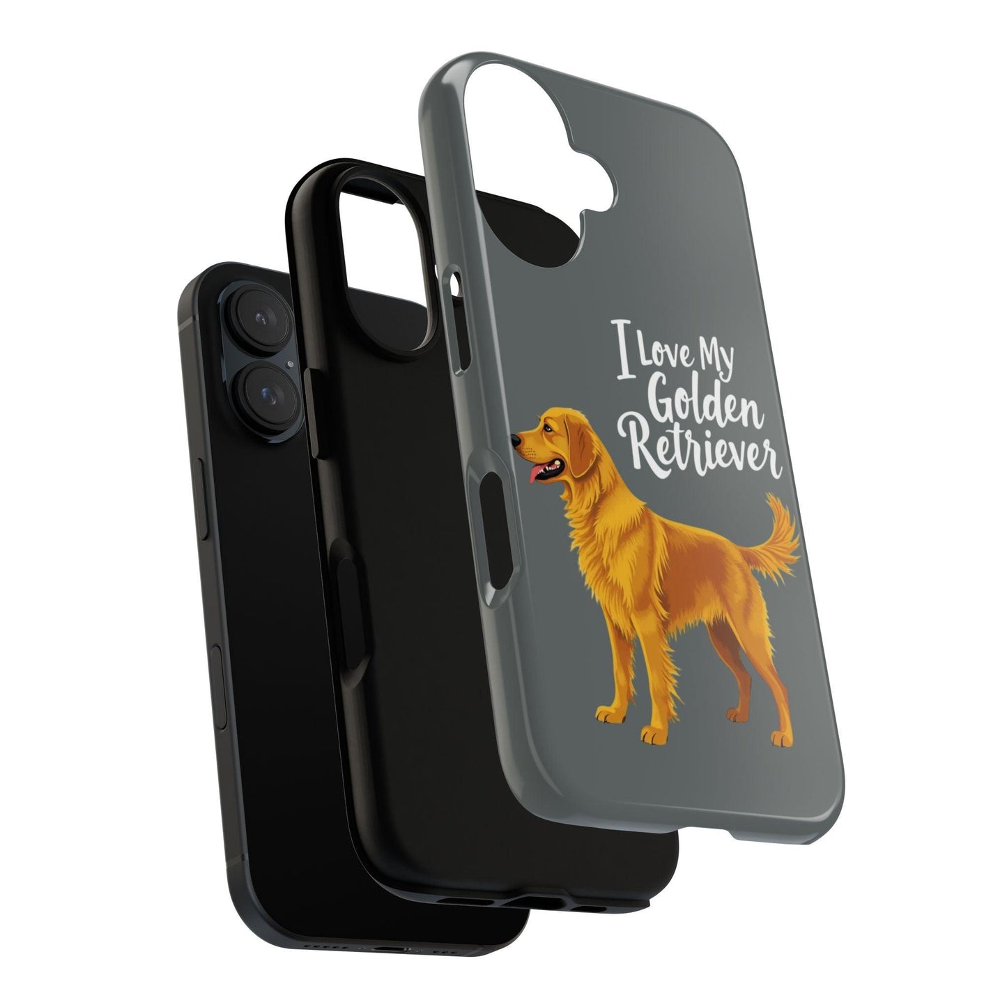 Phone Case I Love My Golden Retriever For Dog Lovers Style - Even Keel LLC