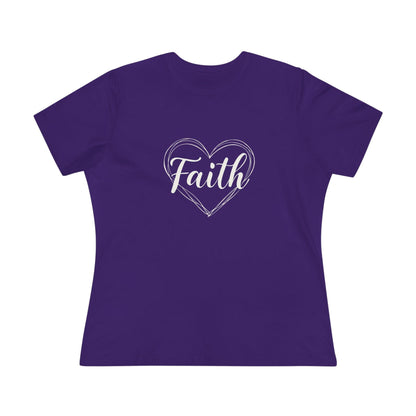 Faith Women's Tee - Positive Cotton T-Shirt for Everyday Wear - Even Keel LLC