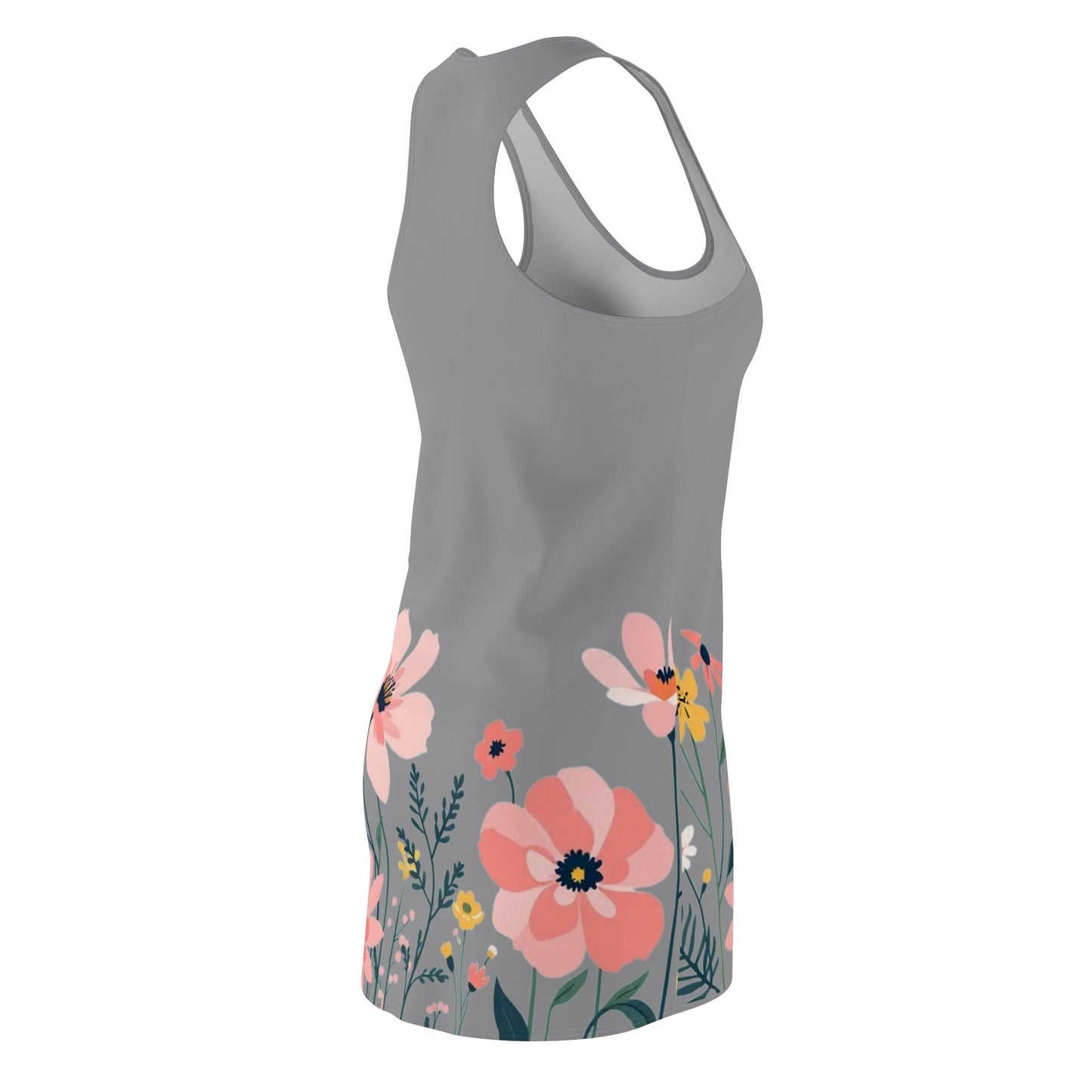 Floral Print Racerback Dress for Women - Perfect for Spring and Summer - Even Keel LLC