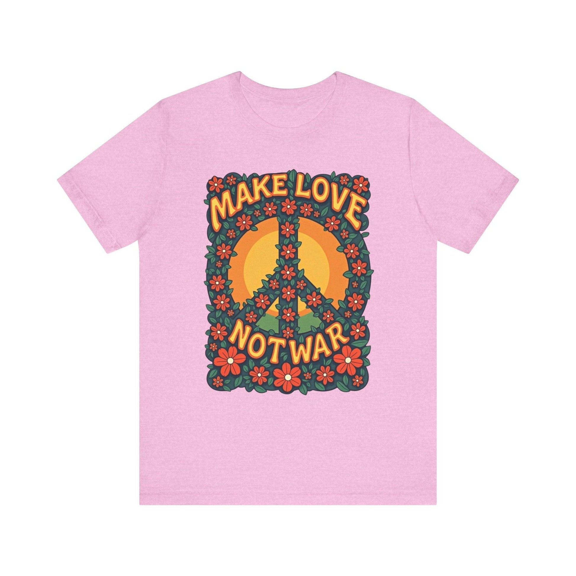 Peace Sign T-Shirt for Love and Unity in Any Size - Even Keel LLC