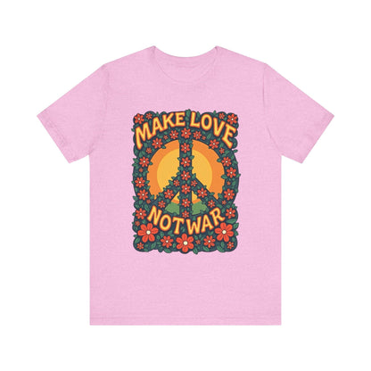 Peace Sign T-Shirt for Love and Unity in Any Size - Even Keel LLC