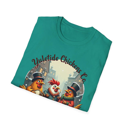 Yuletide Chicken Co. T-Shirt for Comfort and Style Wear - Even Keel LLC