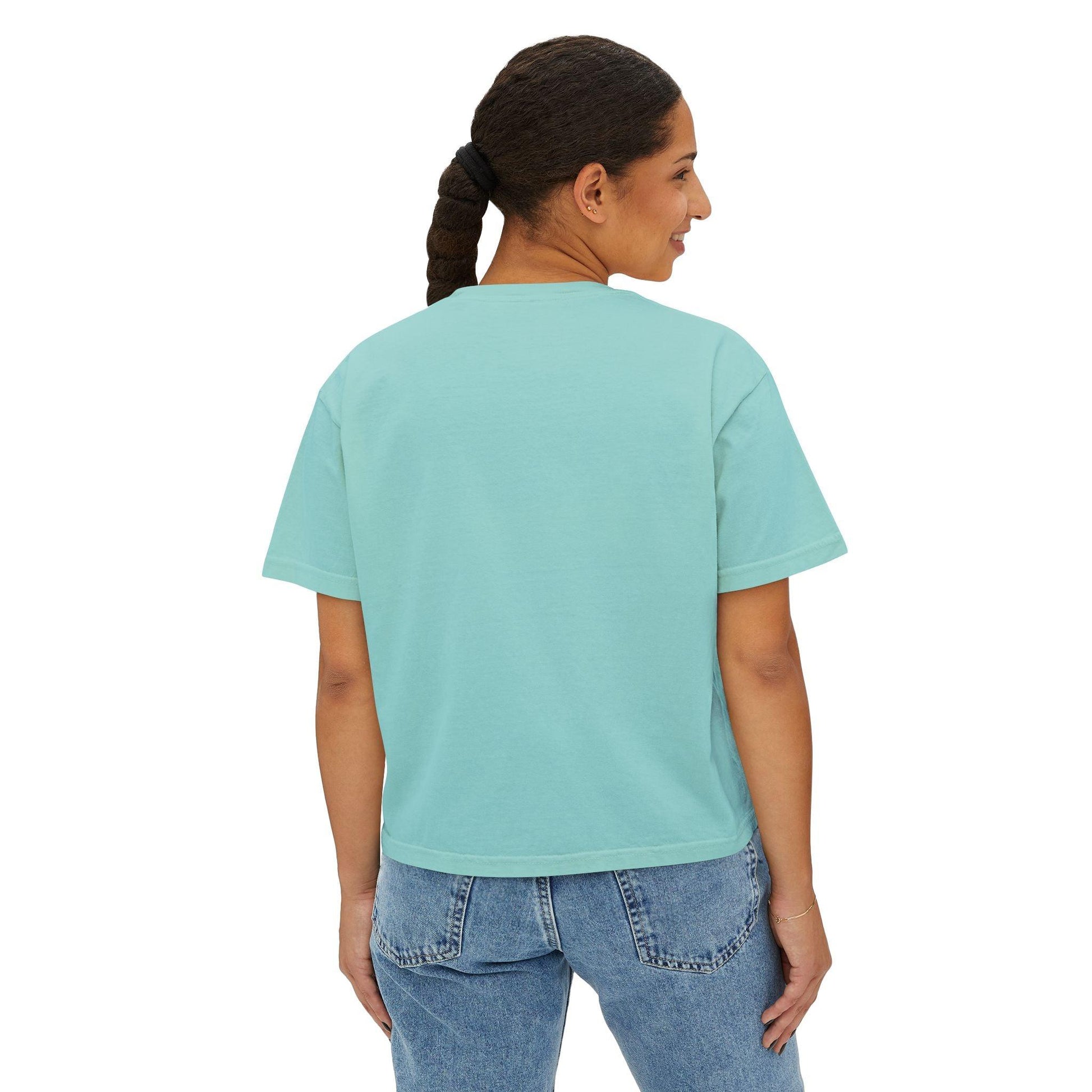 Dog Lover Women's Boxy Tee for Casual Everyday Wear - Even Keel LLC