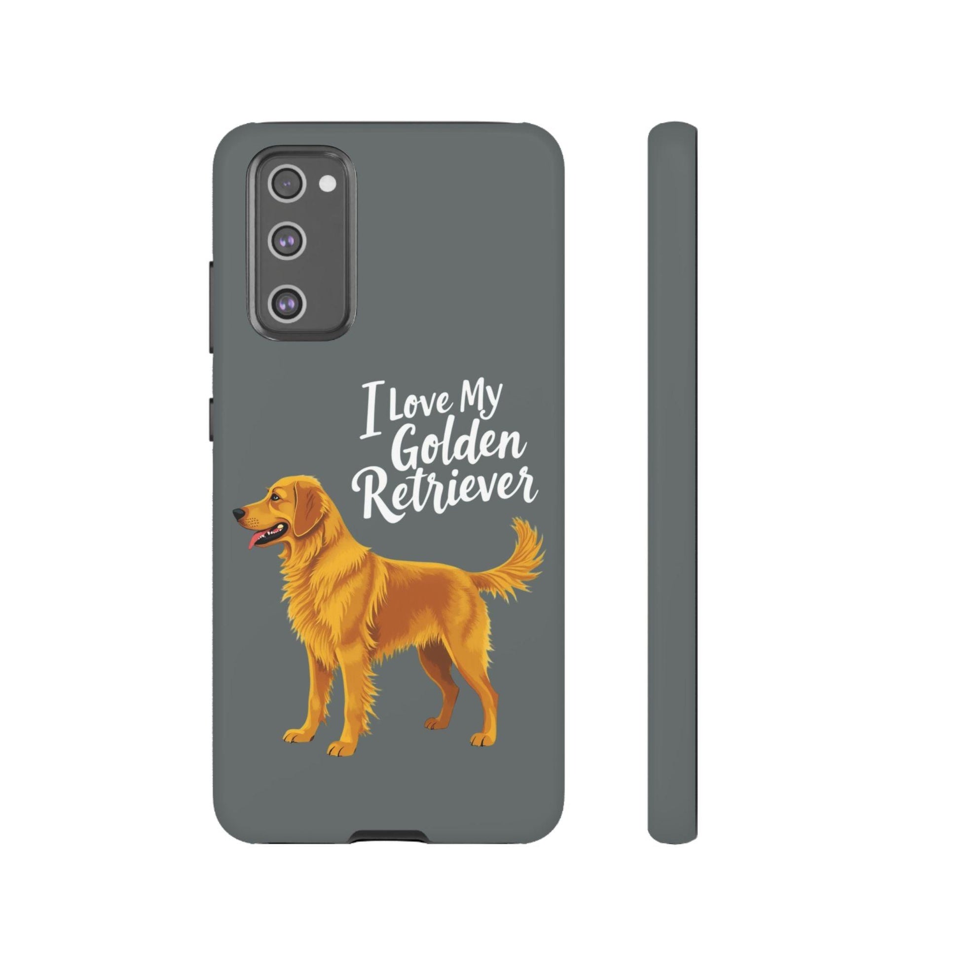 Phone Case I Love My Golden Retriever For Dog Lovers Style - Even Keel LLC