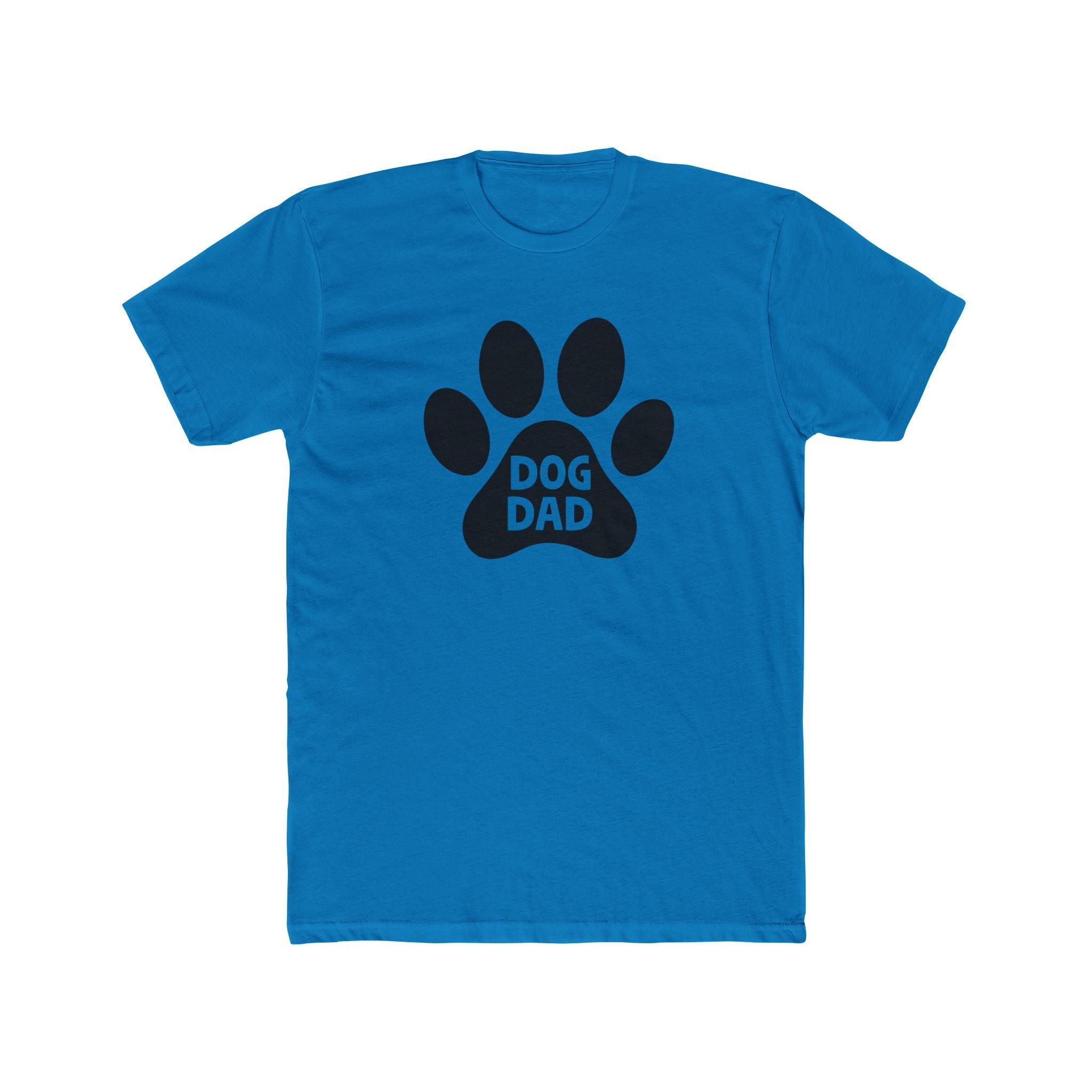 Simple Dog Dad Unisex Cotton Crew Tee for Everyday Comfort - Even Keel LLC