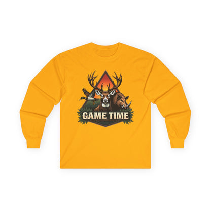 Long Sleeve Tee Game Time Trio Hunting Shirt for Outdoor Fun - Even Keel LLC