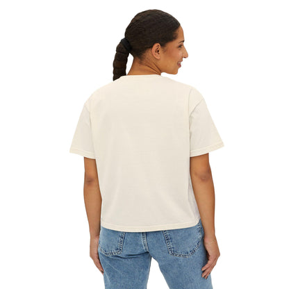 Dog Lover Women's Boxy Tee for Casual Everyday Wear - Even Keel LLC