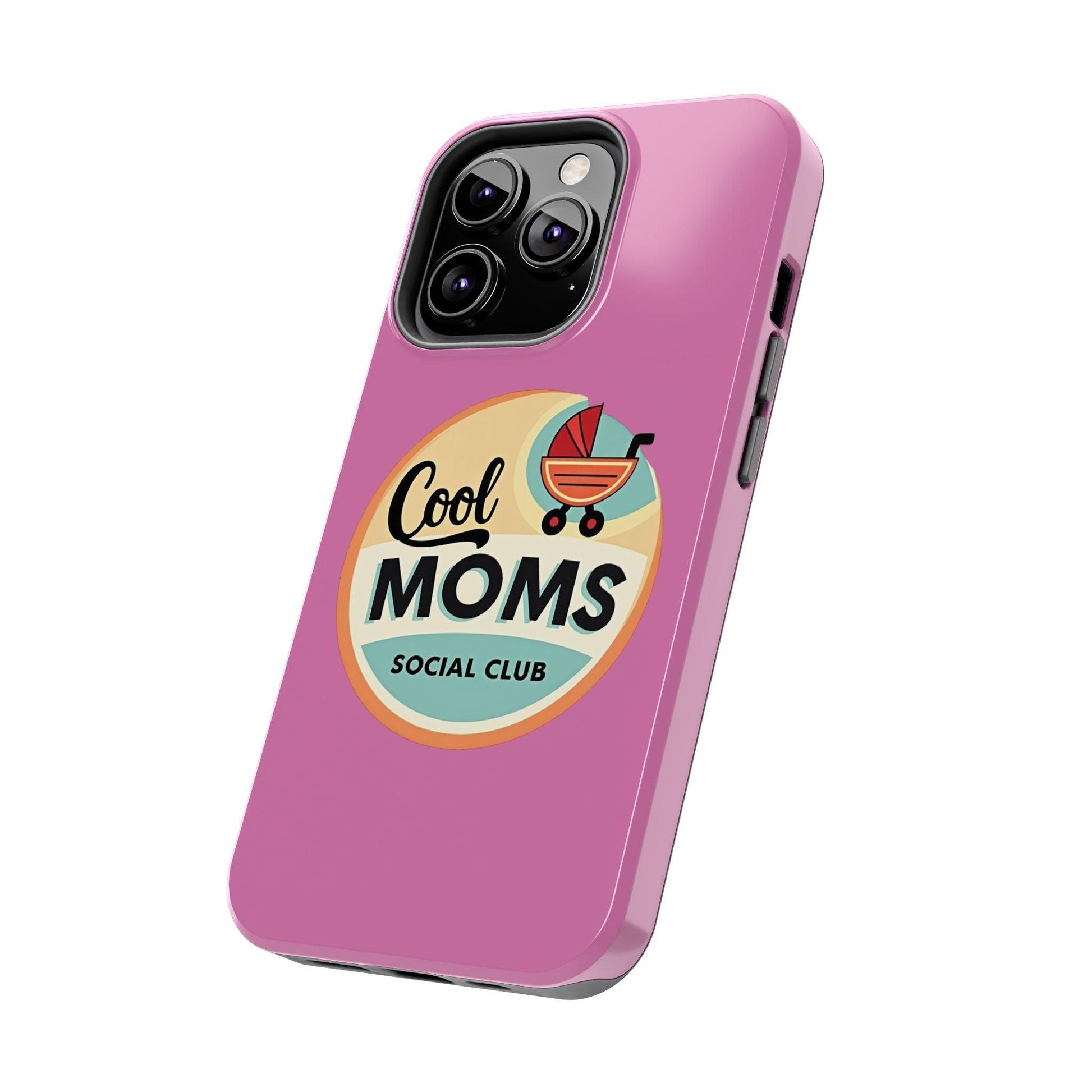 Retro Cool Moms Social Club Tough Phone Cases for Phones - Even Keel LLC