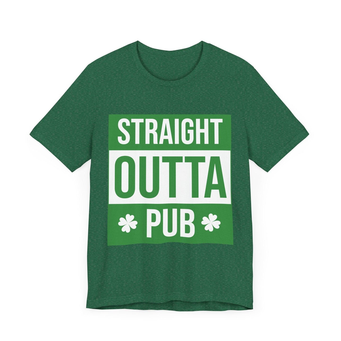 T-Shirt Straight Oughta Pub Design Unisex Jersey Style - Even Keel LLC