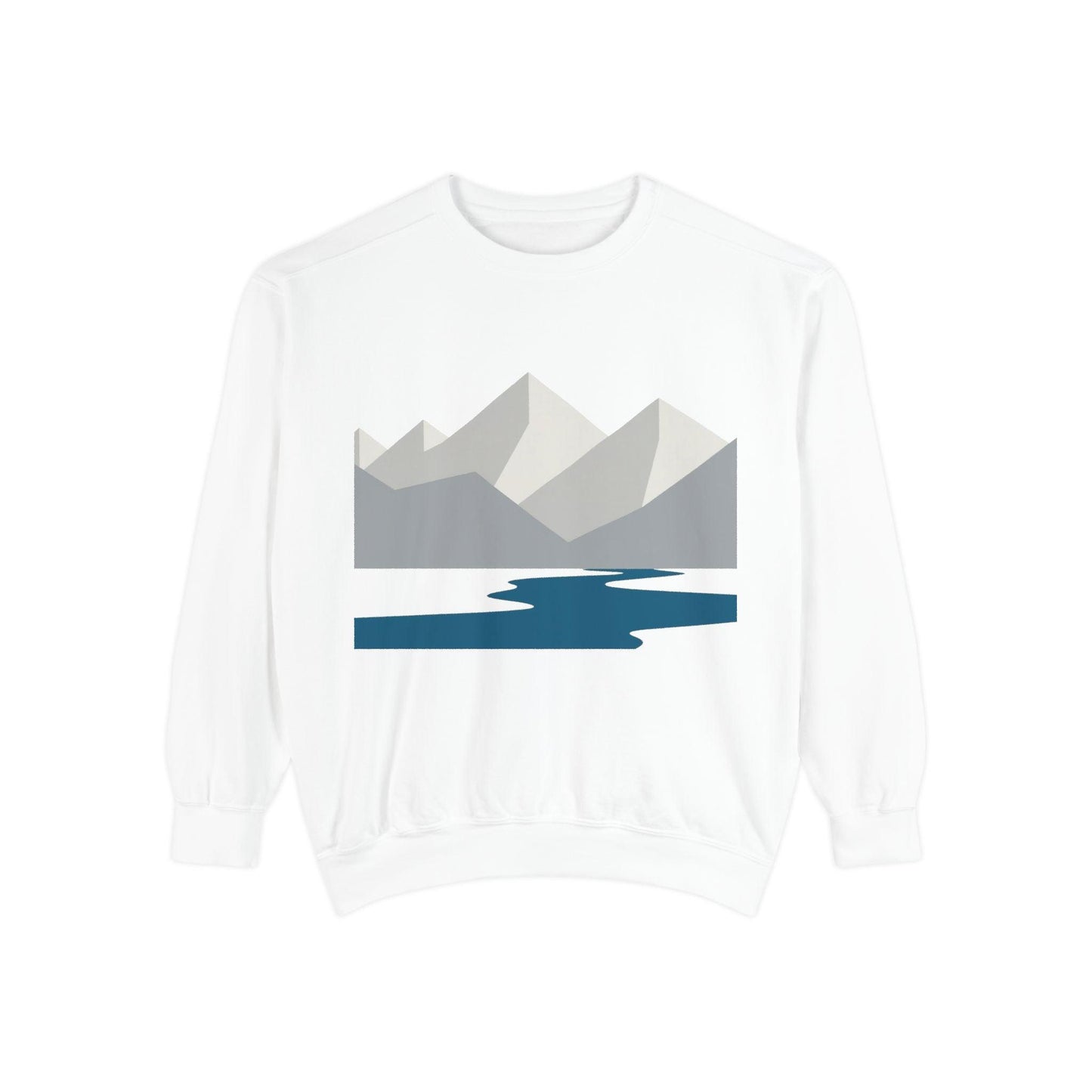 Mountain River Sweatshirt for Nature Lovers and Adventurers - Even Keel LLC