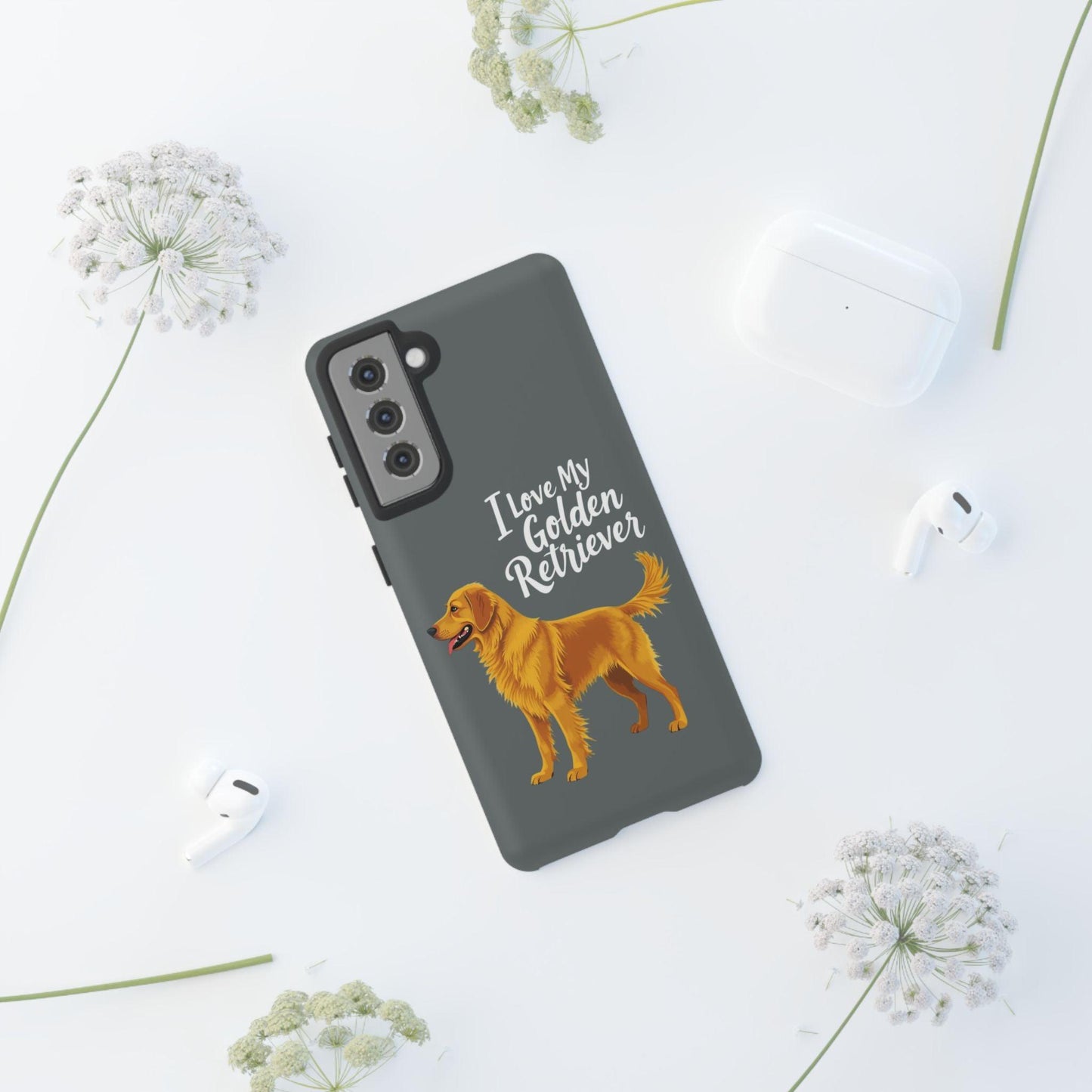 Phone Case I Love My Golden Retriever For Dog Lovers Style - Even Keel LLC