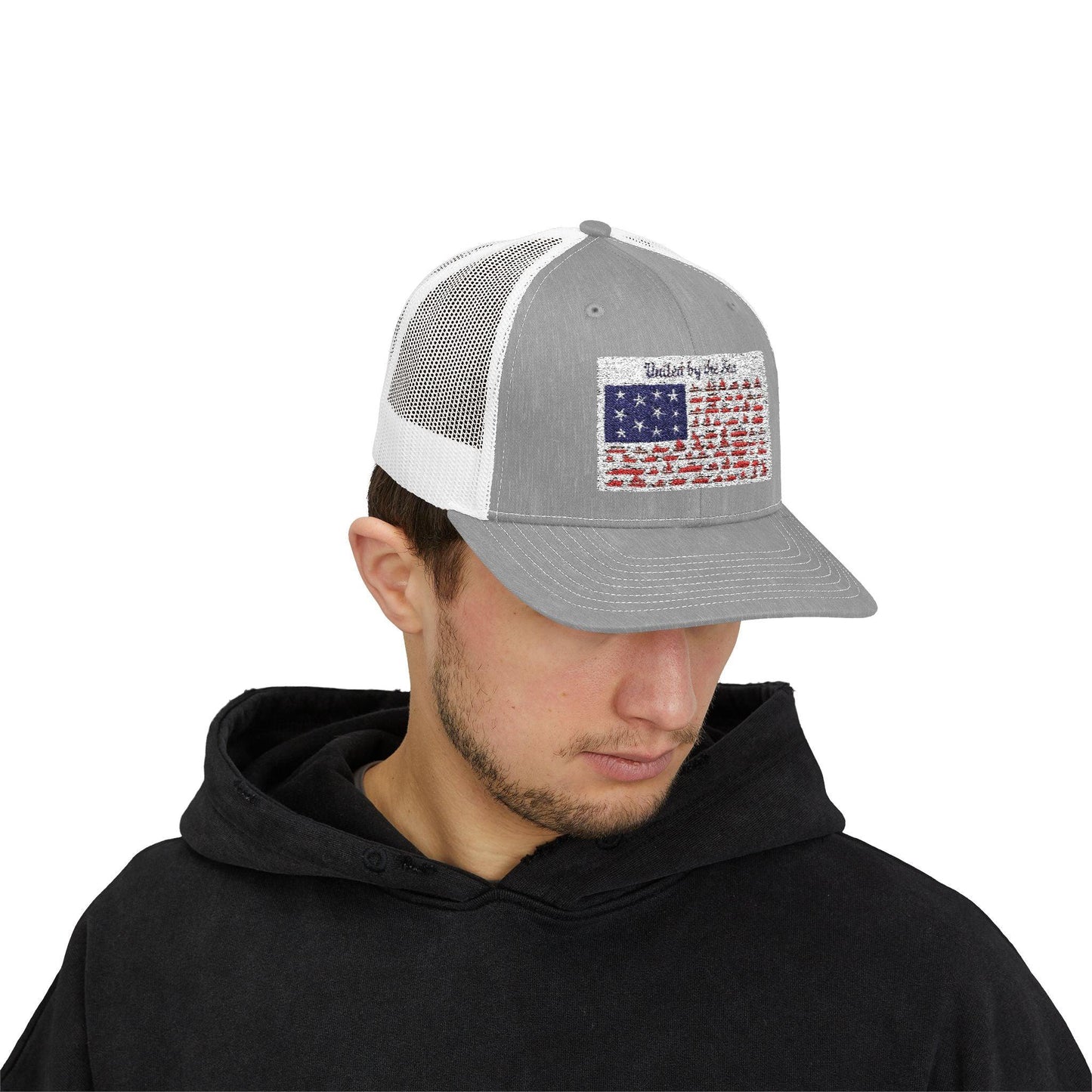 United by the Sea Embroidered Snapback Cap for Beach Lovers - Even Keel LLC