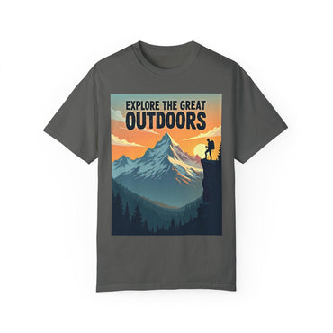 Hiker Adventure T-Shirt for Outdoor Enthusiasts and Nature Lovers - Even Keel LLC