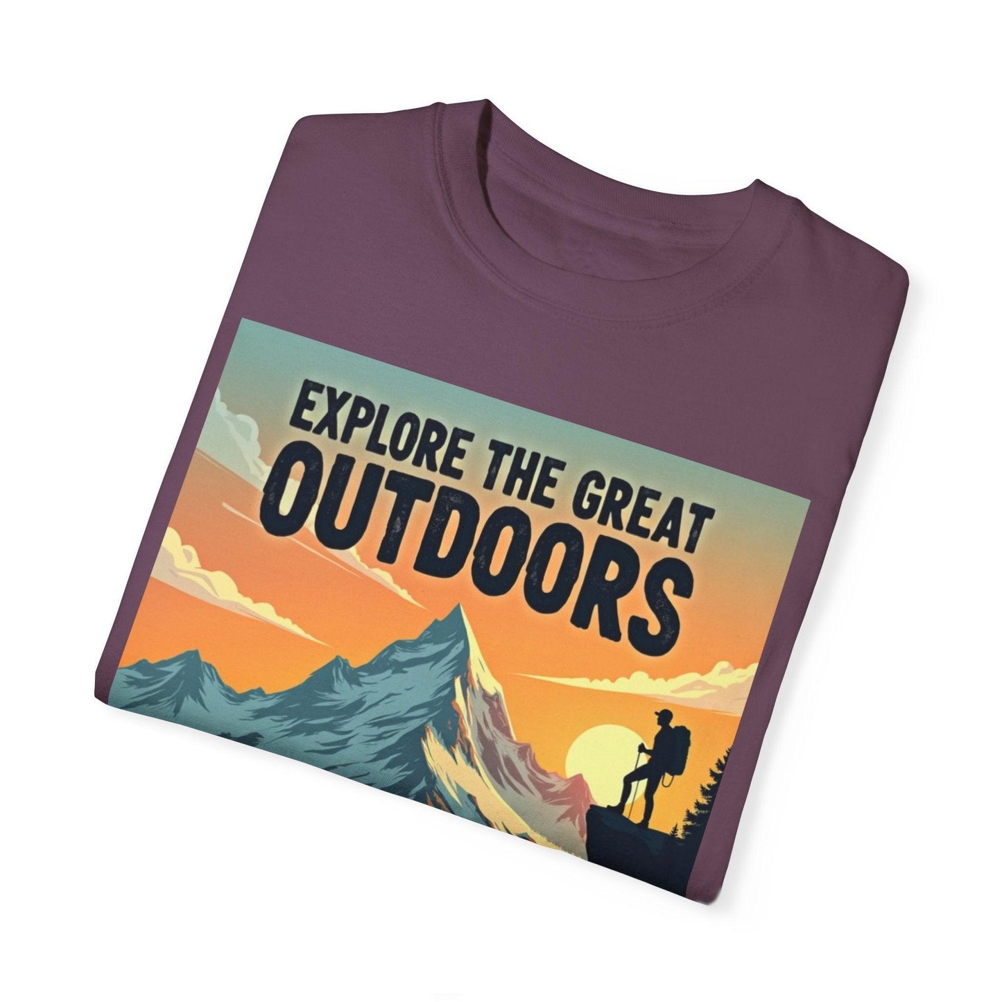 Hiker Adventure T-Shirt for Outdoor Enthusiasts and Nature Lovers - Even Keel LLC