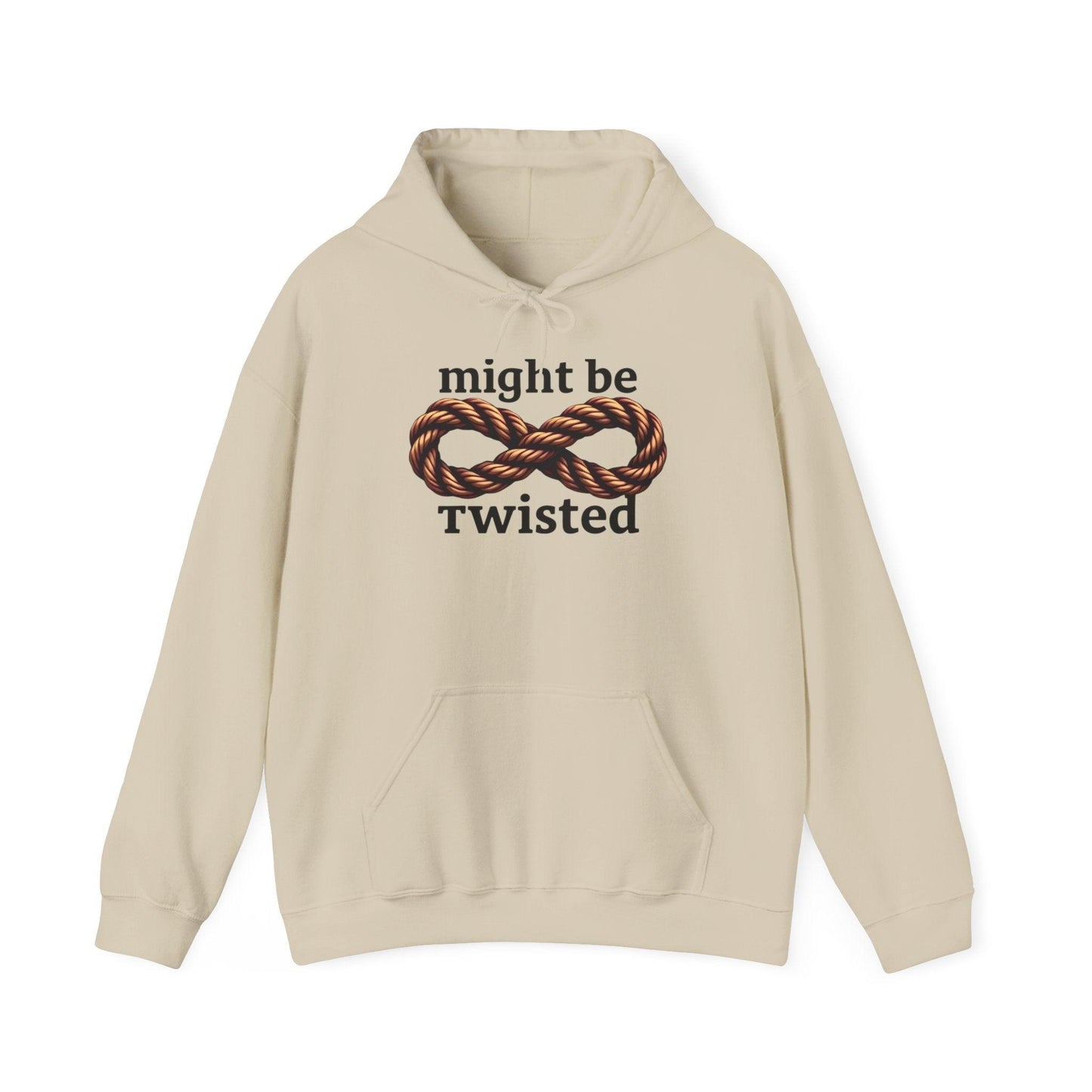 Twisted Rope Hoodie Sweatshirt for Cozy Casual Style - Even Keel LLC