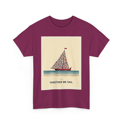 Sailor Tee - Together We Sail Classic Comfort Fit - Even Keel LLC