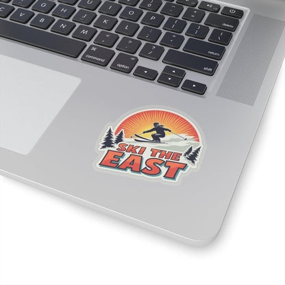 Ski The East Sticker - Custom Kiss-Cut Vinyl Design - Even Keel LLC