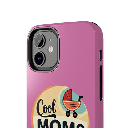 Retro Cool Moms Social Club Tough Phone Cases for Phones - Even Keel LLC