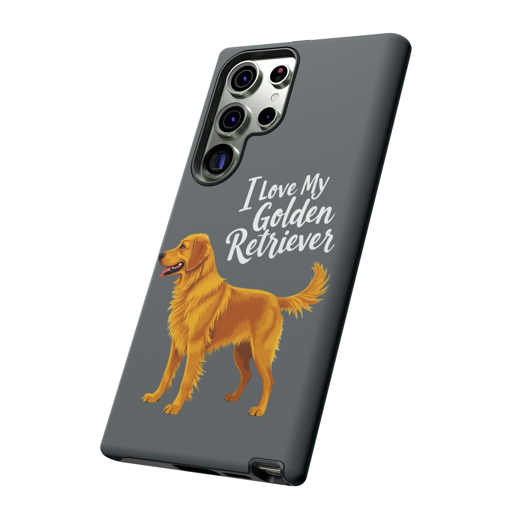 Phone Case I Love My Golden Retriever For Dog Lovers Style - Even Keel LLC