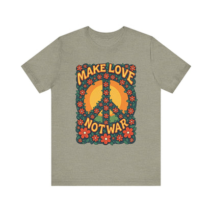 Peace Sign T-Shirt for Love and Unity in Any Size - Even Keel LLC