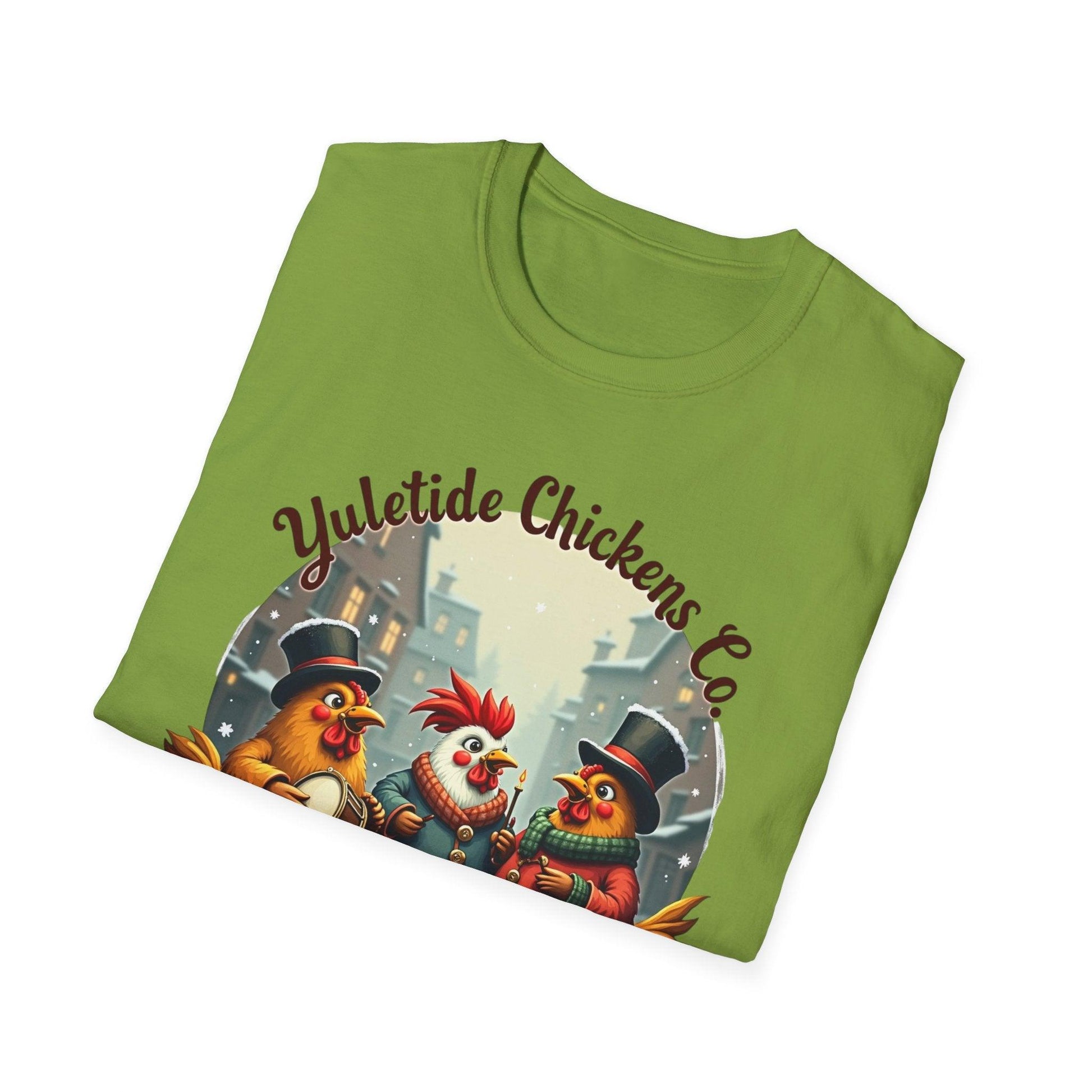 Yuletide Chicken Co. T-Shirt for Comfort and Style Wear - Even Keel LLC