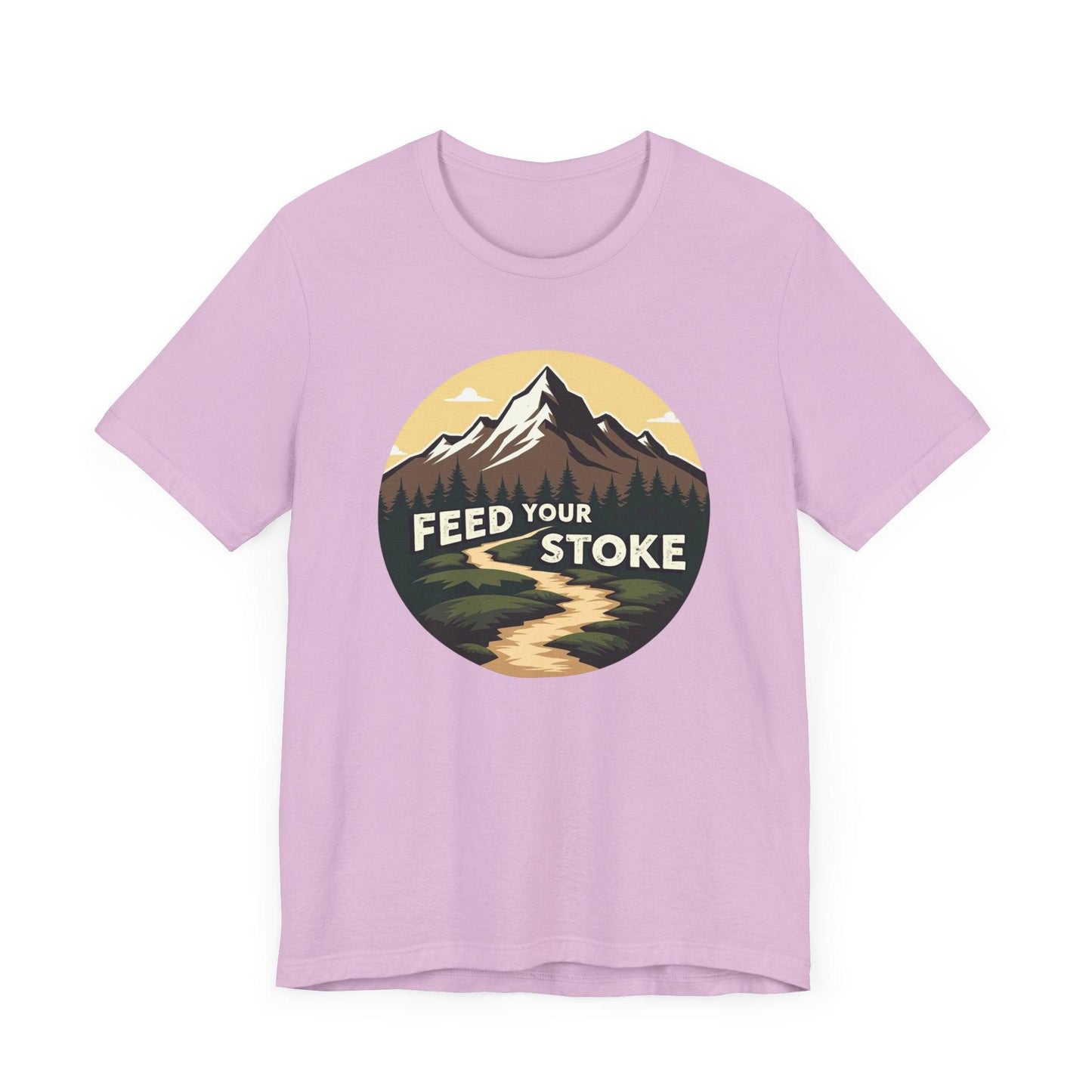 Feed Your Stoke Tee - Unisex Adventure T-Shirt - Even Keel LLC