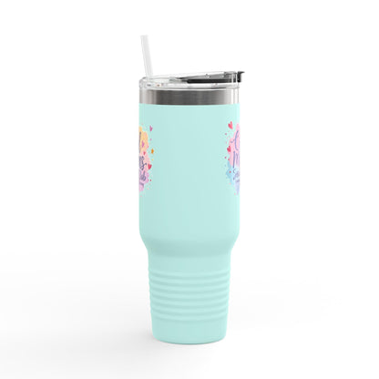 40oz Insulated Travel Mug - Cool Moms Social Club Design - Even Keel LLC