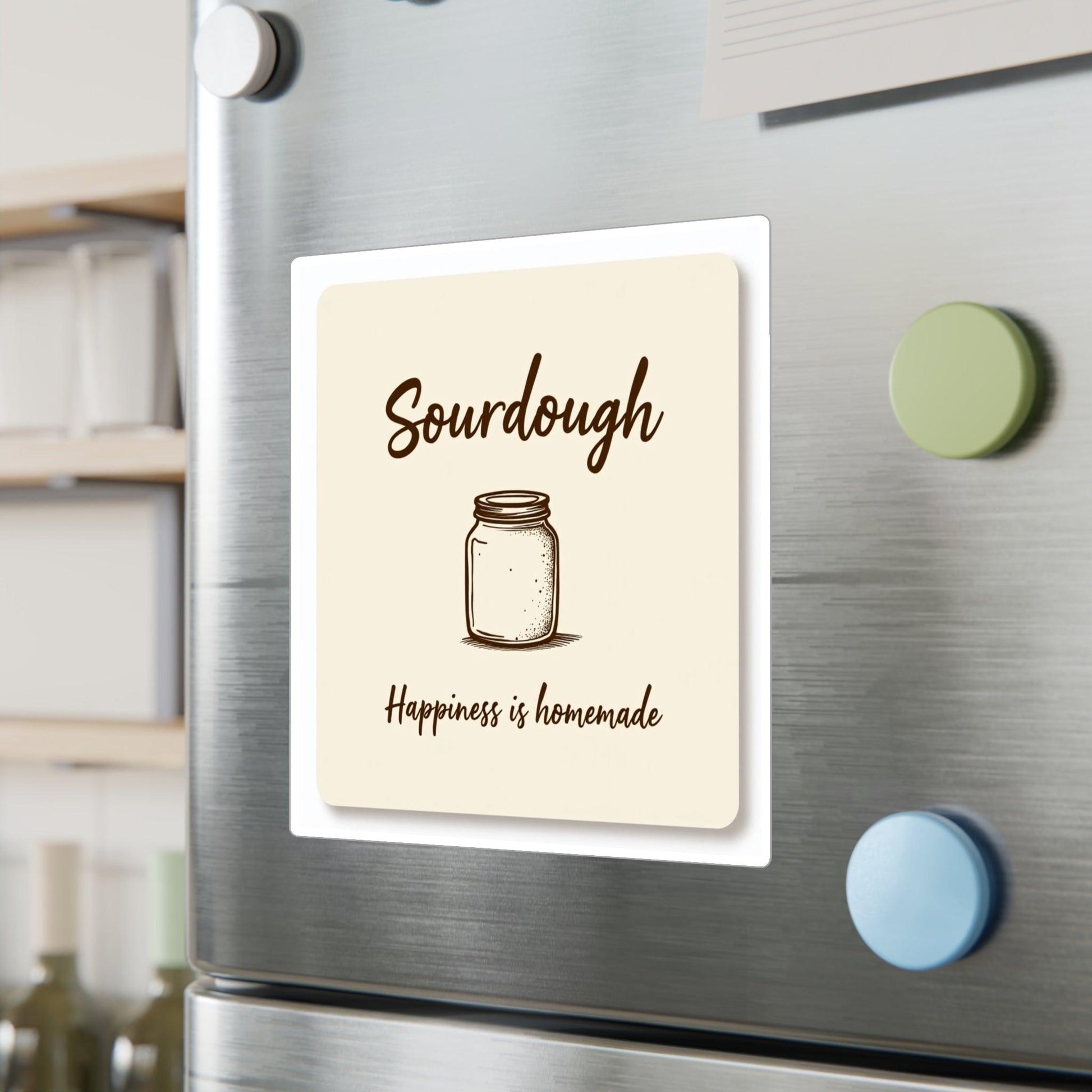 Sourdough Happiness Is Homemade Decal for Baking Lovers - Even Keel LLC