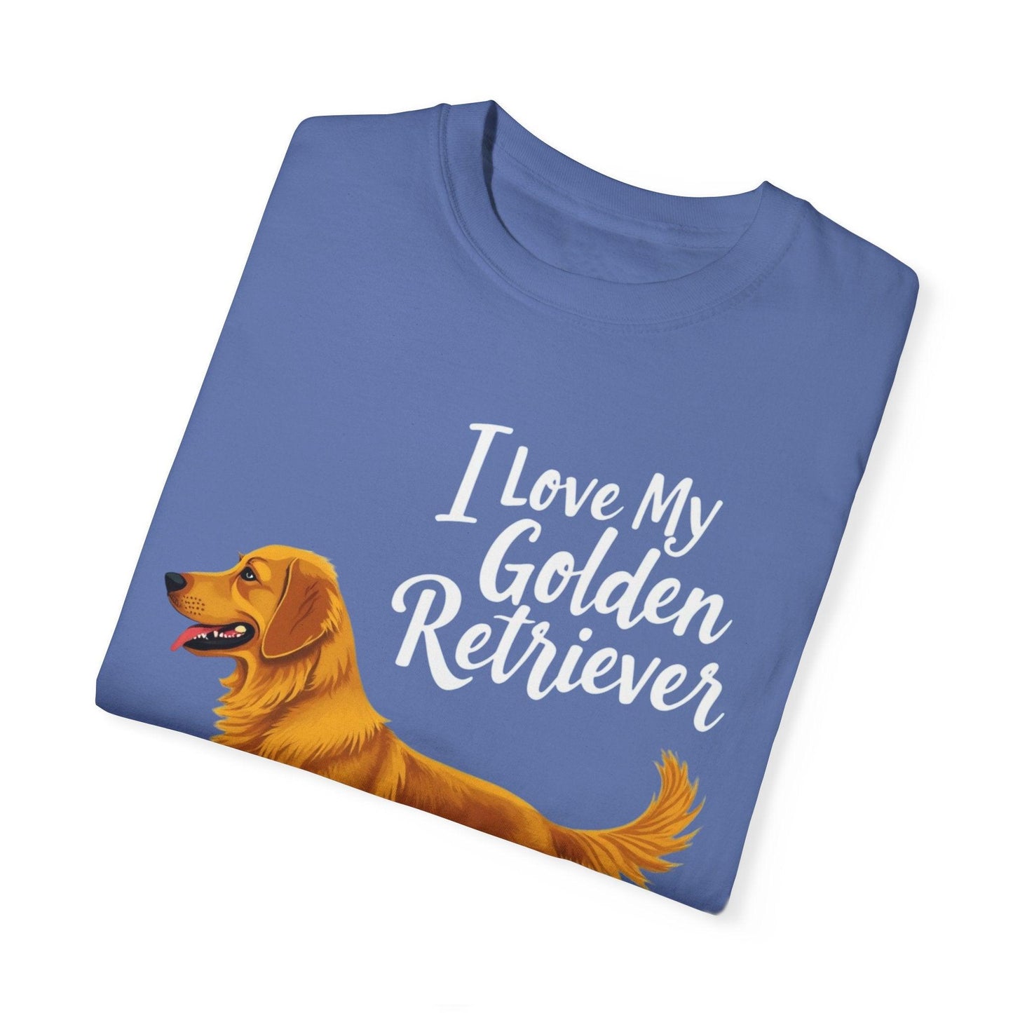 Golden Retriever Love T-shirt for Dog Lovers Unisex Tee - Even Keel LLC