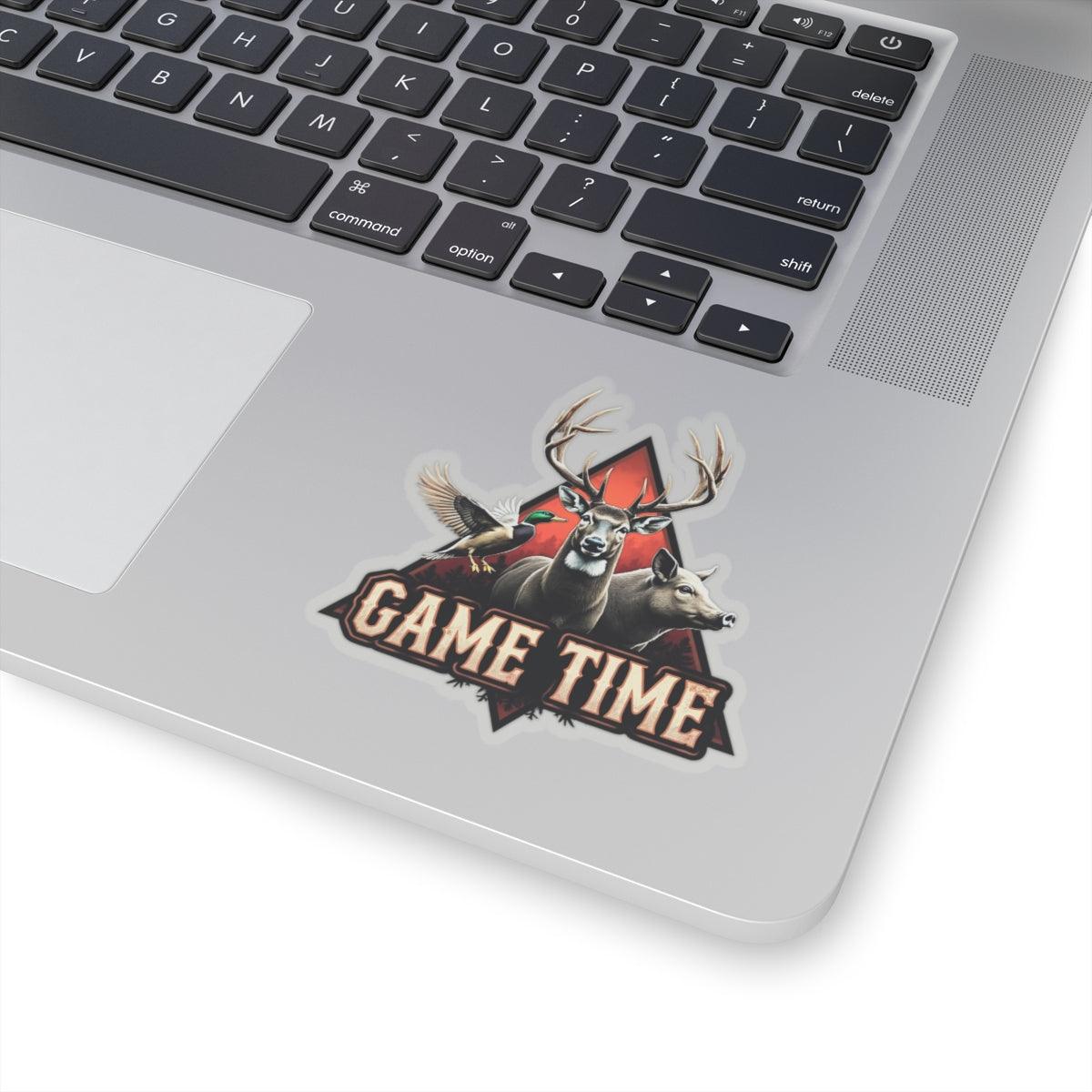 Game Time Trio Kiss-Cut Sticker for Custom Decor Ideas - Even Keel LLC