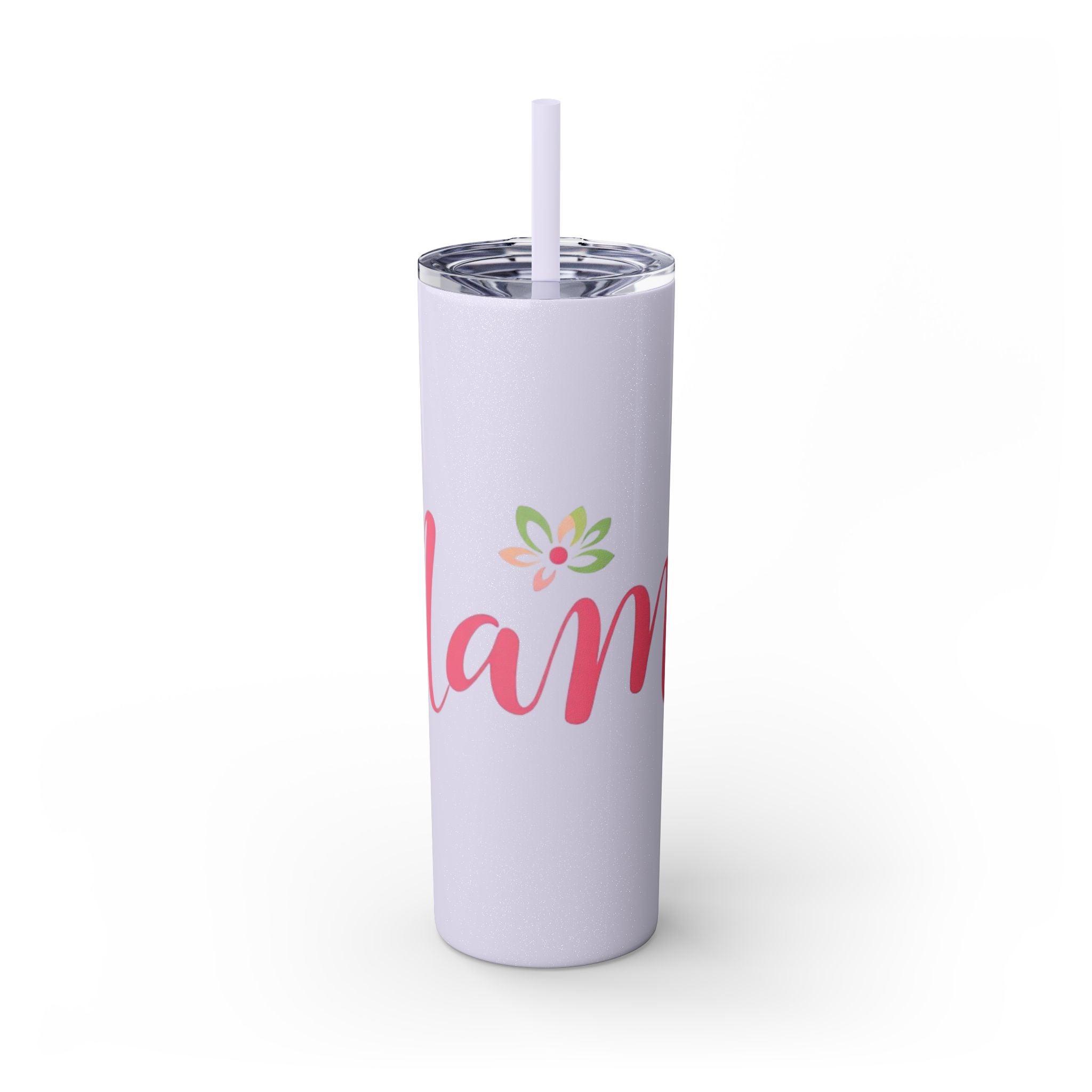 Mama 20oz Tumbler With Matching Straw For Hydration Travel - Even Keel LLC