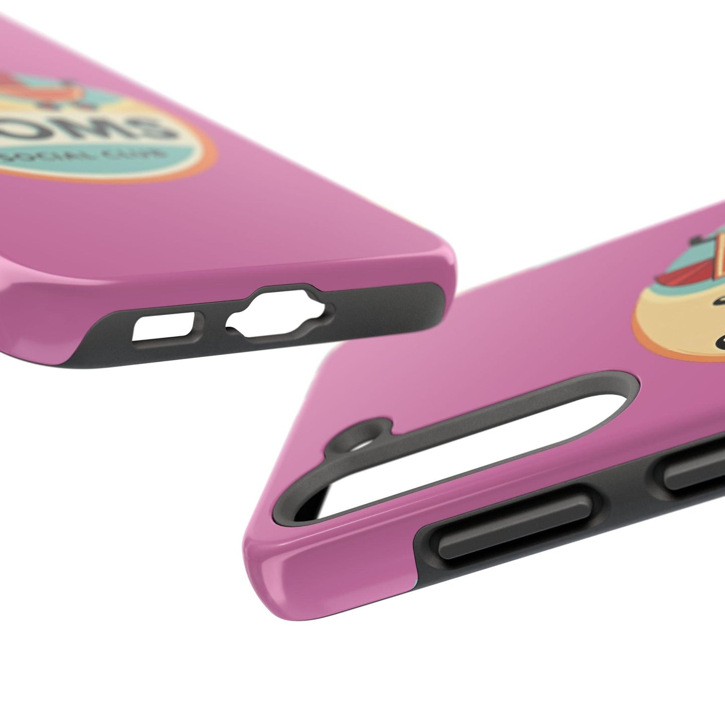 Retro Cool Moms Social Club Tough Phone Cases for Phones - Even Keel LLC