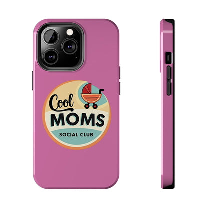 Retro Cool Moms Social Club Tough Phone Cases for Phones - Even Keel LLC